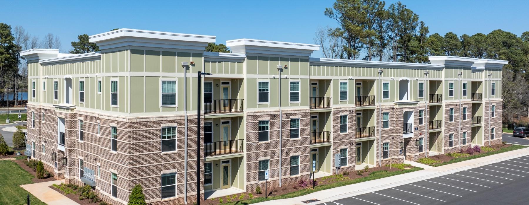 a large building with many windows